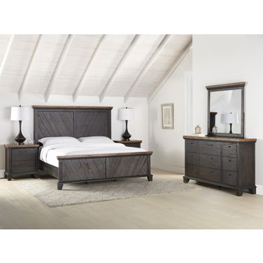 Bear Creek Bedroom Set In Brown