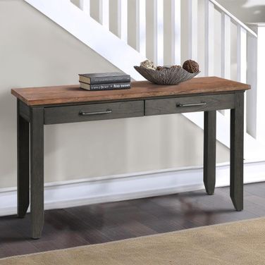 Bear Creek Sofa Table In Brown