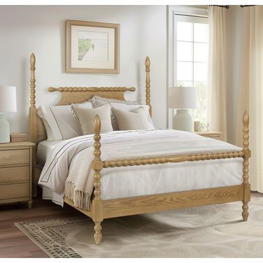 Beckett Queen Bed In Natural