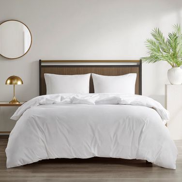 Bed Guardian 3M Scotchgard Full/Queen Comforter Protector In White