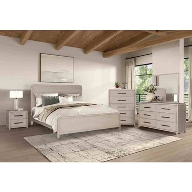 Belize Bedroom Set In Natural Oak