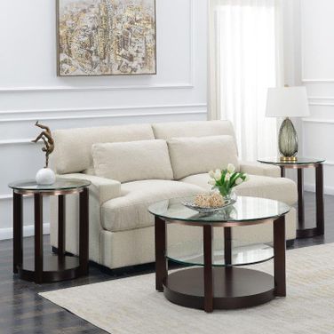 Benton Espresso Occasional Table Set