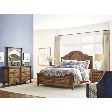 Berkshire Warm Cognac Eastbrook Panel Bedroom Set