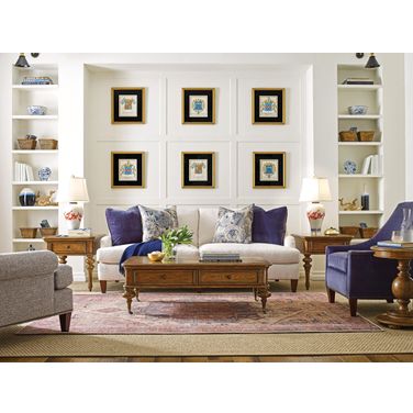 Berkshire Warm Cognac Pearson Occasional Table Set