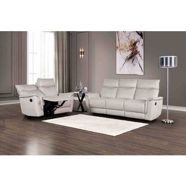 Bienne Living Room Set In Taupe