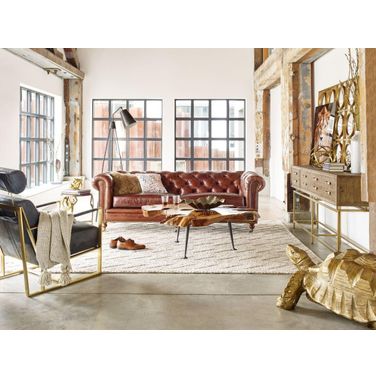Birmingham Dark Brown Living Room Set