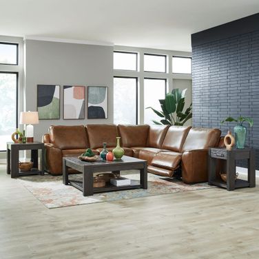 Blake 5 Piece Sectional In Venetian Honey