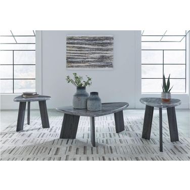 Bluebond Table Set of 3 In Gray