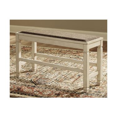 Bolanburg Two-tone Double Counter Upholstered Bench (1/CN)