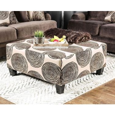 Bonaventura Ottoman (Brown)