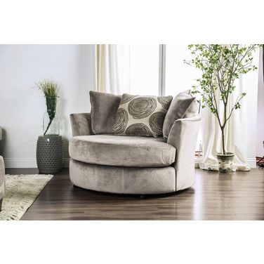 Bonaventura Swivel Chair (Gray)