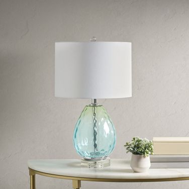 Borel Table Lamp In Blue