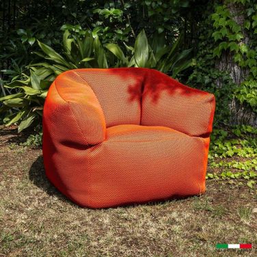 Bosa Accent Chair In Bright Orange