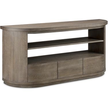 Bosley Demilune Sofa Table In Porpoise