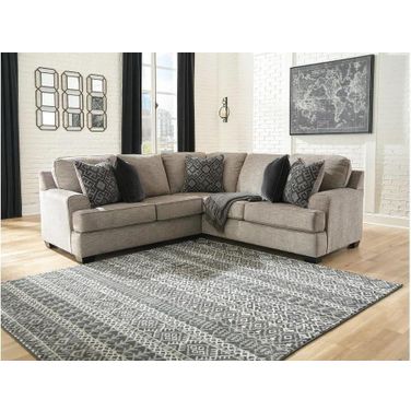 Bovarian 2-Piece RAF Sectional In Stone