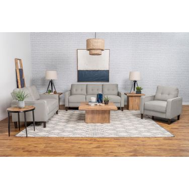 Bowen Living Room Set In Beige