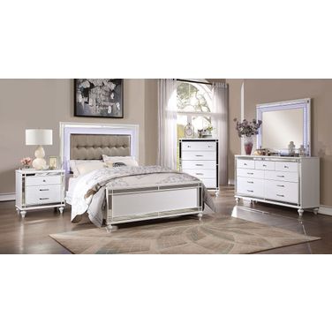 Brachium Bedroom Set In White