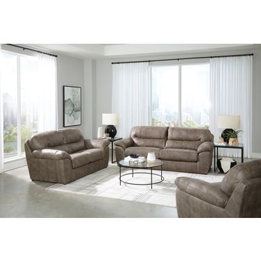 Bradshaw Living Room Set In Mushroom