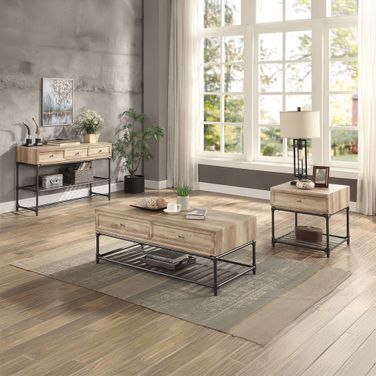 Brantley Ii Occasional Table Set In Oak