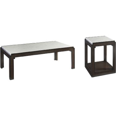 Brentwood Doheny Rectangular Occasional Table Set In Wilshire