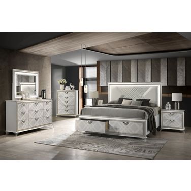 Brickfield Chest In Silver
