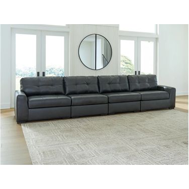 Brindley Pier 4-Piece Sectional In Fog