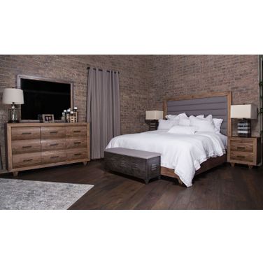 Brooklyn Walk Burnt Umber Bedroom Set