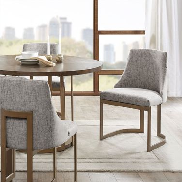 Bryce Dining Chair Set Of 2 In Grey