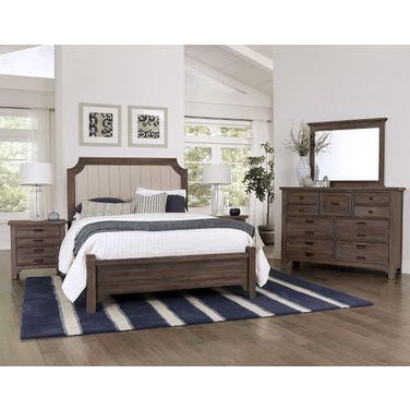 Bungalow Folkstone Upholstered Panel Bedroom Set