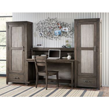Bunkhouse Aged Barnwood Activity Desk Table