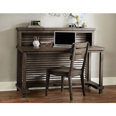Bunkhouse Aged Barnwood Desk Chair