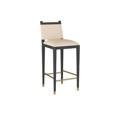 Burdock Bar Stool In Vanilla