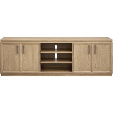 Burnham Console Sofa Table In Sable Dusk