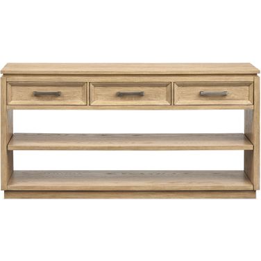 Burnham Rectangular Sofa Table In Sable Dusk