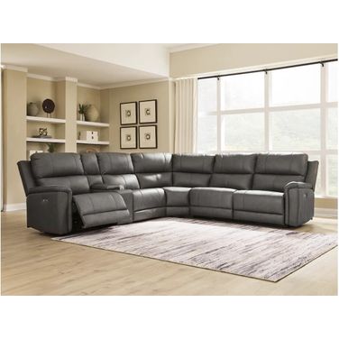 Burnley 6-Piece Power Reclining Sectional In Anchor