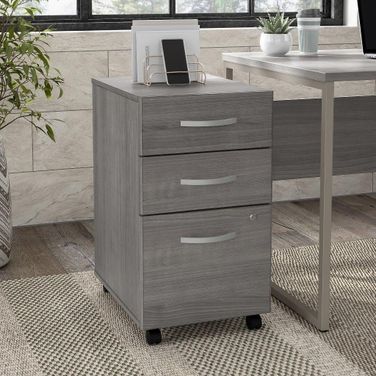 Loomis 60" 4-drawer Computer Desk Whitewashed Grey At Gardner White