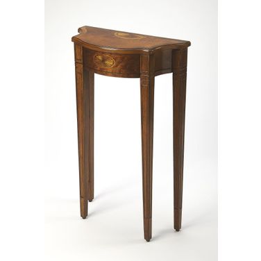 Butler Chester Olive Ash Burl Console Table 3756101
