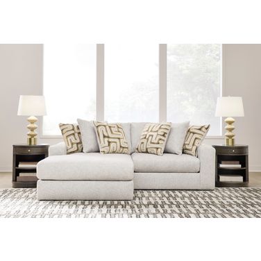 Butler Pier 2-Piece Sectional with LAF Chaise In Feather