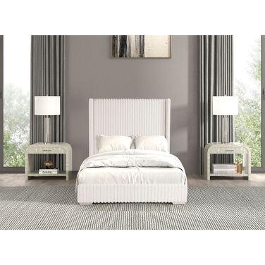 Cadwell Twin Bed In White