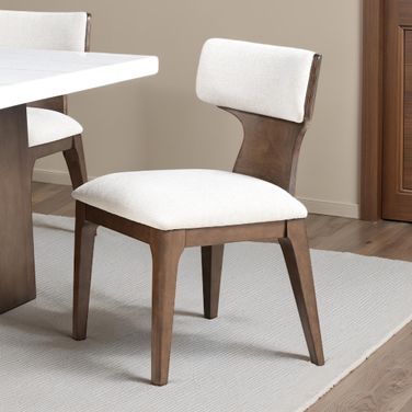 Caerwys Side Chair Set of 2 In Brown