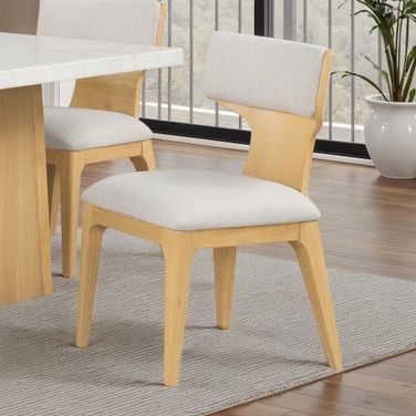 Caerwys Side Chair Set of 2 In Natural