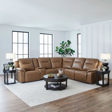 Callihan 6 Piece Sectional In York Butternut