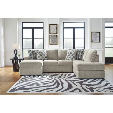 Calnita 2-Piece RAF Sectional With Chaise In Sisal