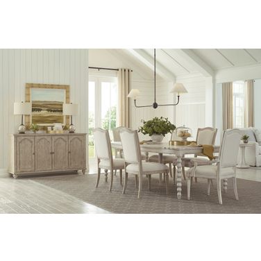 Cambric Dining Room Set In Creme