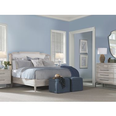 Camden Bedroom set In Rustic White
