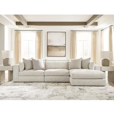 Camfield 3-Piece Sectional with RAF Chaise In Snow