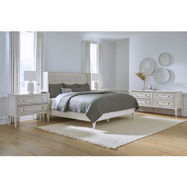 Camille Bedroom Set In Linen
