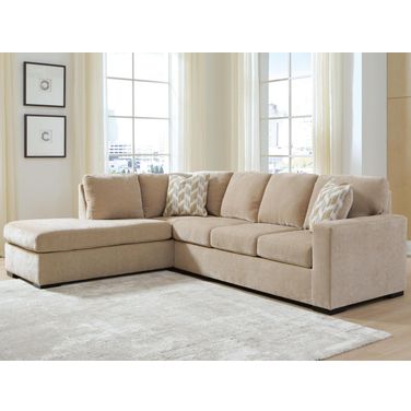 Camparia 2-Piece Sectional with LAF Chaise In Almond