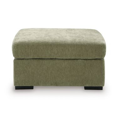 Camparia Oversized Accent Ottoman In Moss