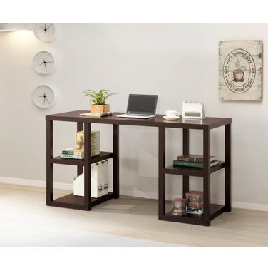 Cappuccino 4 Shelves Desk